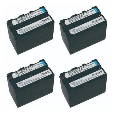 Imagem de Kit com 4 Baterias NPF970 para Iluminadores LED F960 F970 t - sem