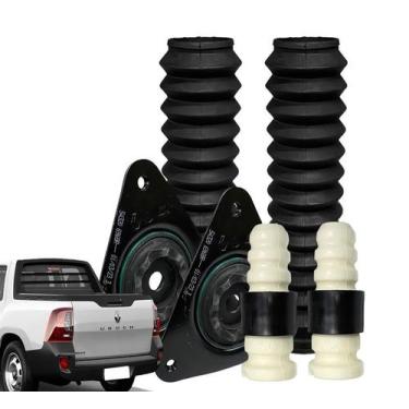 Imagem de Kit Batente Coifa e Coxim Traseiro Oroch 4x2 Original Renault para 2 L