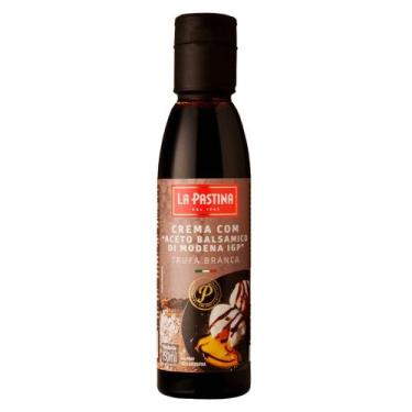 Imagem de Crema Com Aceto Balsamico Di Modena IGP Trufa Branca 150ml - La Pastin