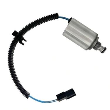 Imagem de DELEYAPARS Válvula solenoide de bomba de reforço de direção hidráulica compatível com todos os modelos Nissan, serve para sistema de direção hidráulica de carro Nissan Patrol (DLY4339C-12V)