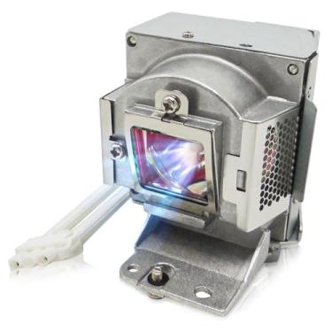 Imagem de CTLAMP Lâmpada de substituição para projetor de qualidade A+ 5J.JAG05.001 com caixa compatível com BENQ MX600