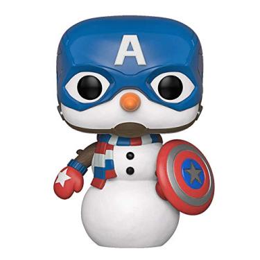 Imagem de Funko Pop! Marvel: Cap Snowman #532 Lançamento Colecione Express