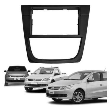 Imagem de Moldura Painel 2Din Multimídia DVD MP5 Gol Saveiro Voyage G5 - Permak