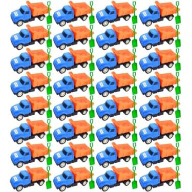 Imagem de Kit 40 Brinquedos Caminhão Com Pá Carrinho Doação Infantil Criança