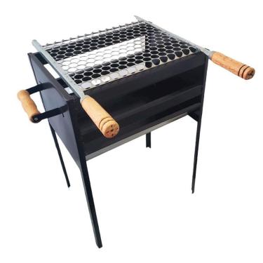 Imagem de Churrasqueira Portáril Á Carvão Com Grelha Removível Com