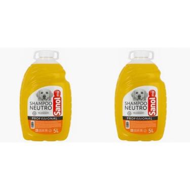 Imagem de Kit com 2 sanol dog shampoo neutro 5 litros