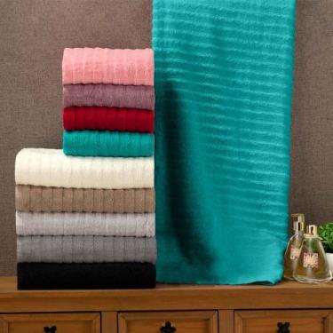 Imagem de Kit Toalha de Banho Gigante 2 Peças, 1.5m x 75cm Verde Esmeralda - Lol