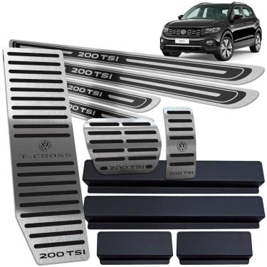 Imagem de Descanso Pedaleira Auto. Soleira T-Cross 200 TSI Preto AR