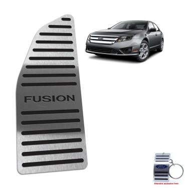 Imagem de Descanso De Pé Em Aço Inox Ford Fusion 2006 A 2012 Preto