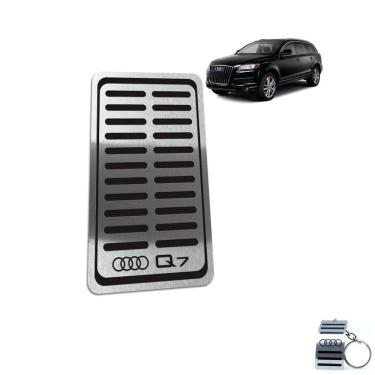 Imagem de Descanso de Pé Aço Inox Audi Q7 2016 A 2019 Preto