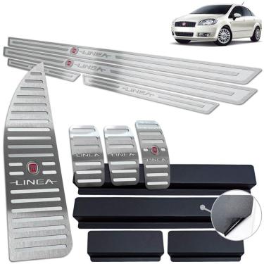 Imagem de Descanso Pedaleira Manual Soleira Linea 2009 A 16 Prata