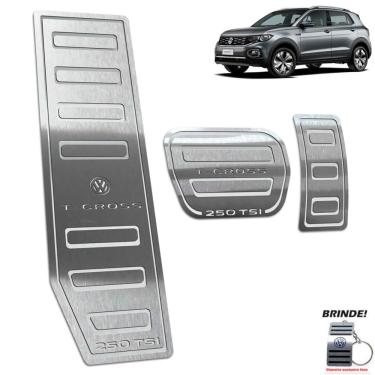 Imagem de Descanso + Pedaleira Automático T-Cross 250 TSI Prata