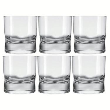 Imagem de Copo De Whisky De Vidro Amassadinho Uísque 250ml Jogo 6 Unid - Nadir F