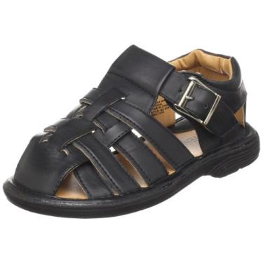 Imagem de Sandália Venini 403 (criança pequena/criança grande), Preto, 4 Big Kid