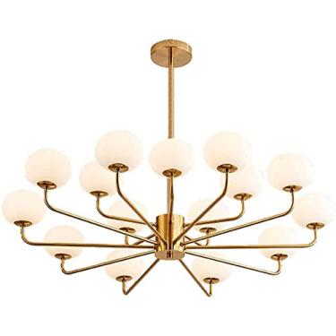 Imagem de Lustre de metal moderno Lustre rústico de meados do século Luminária de teto compatível com luminária Luminária pendente Compatível com cozinha Jantar