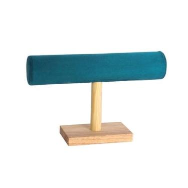 Imagem de hezhuhe2258 Torres de joias de madeira porta-joias loja shopping acessórios tiro exibição janela adereços armazenamento ornamentos (grande)