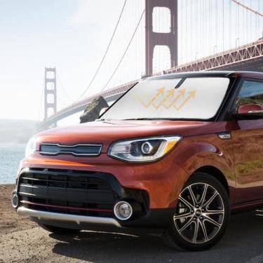 Imagem de Pára-brisa Sun Shade SLOGENTO para Kia Soul 2014-2024 2025