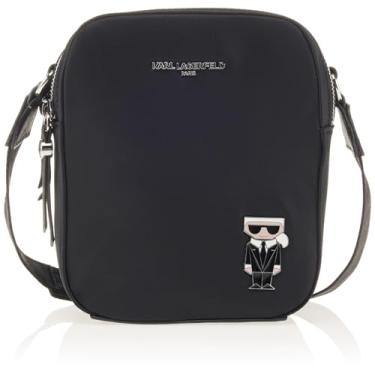 Imagem de Karl Lagerfeld Paris Bolsa tiracolo Amour, preta, multicolorida, Preto Multi, One Size