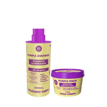 Imagem de Kit Lola Purple Oil Com Shampoo 250ml e Mascara 100ml - Lola Cosmético
