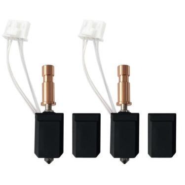 Imagem de Hotend de cerâmica 0,2 mm 0,4 mm para Anycubic Kobra S1 com silicone -