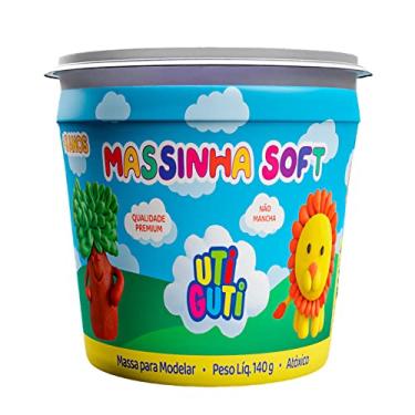 Imagem de Massa para Modelar 140g, Uti Guti, 1017, Rosa, 12 Unidades