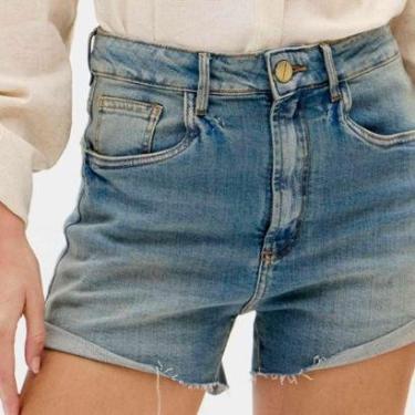 Imagem de Short Jeans Easy Lança Perfume Hot Pants Feminino-Feminino