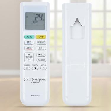 Imagem de Controle Remoto Para Ar Condicionado Daikin Inverter Advance FTX09N5VL / FTK09P5VL / FTHS09T5VL / FTX12N5VL / FTK12P5VL / FTHS12T5VL / FTX18N5VL / FTK18P5VL / FTHS18T5VL