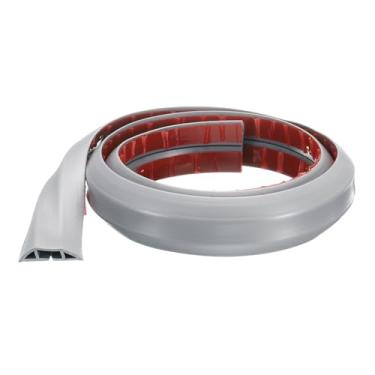 Imagem de Generic Capa de cabo de 1,2 m L 1,55 x A 0,28 Canal interno PVC esconder cabo de extensão protetor de fios para evitar viagens de cabos, gerenciamento de cabos, cinza