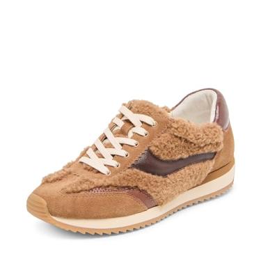 Imagem de Dolce Vita Tênis feminino de pelúcia B.ntcd, Marrom, 36