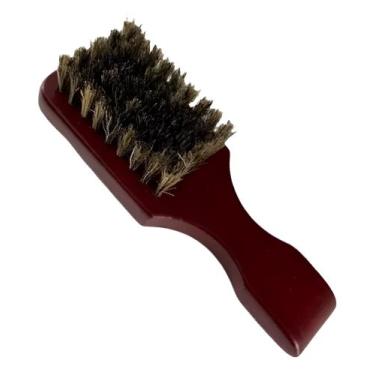 Imagem de Escovinha disfarce madeira - barbershop - SEM MARCA