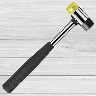 Imagem de Martelo de borracha de 25 mm para ferramentas de piso de prancha de vinil, martelo para artesanato DIY, ferramentas de chaveiro, trabalho de chapa metálica