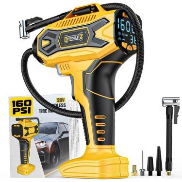 Imagem de Inflador de pneus DIYToolifz Compressor de ar portátil sem fio 160PSI