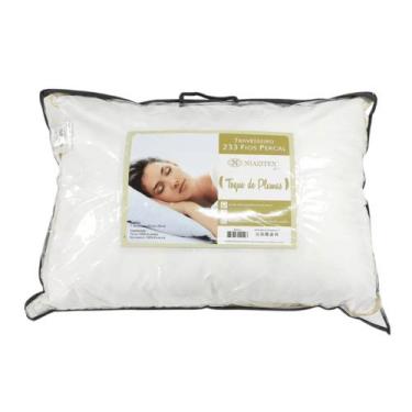 Imagem de Travesseiro Niazittex Toque de Pluma - 233 Fios - 50 x 70cm