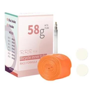 Imagem de oshhni Câmara de ar para bicicleta com válvula, câmara de ar de TPU leve e a furos, substitui remendos de pneus para acessórios de ciclismo, Style H