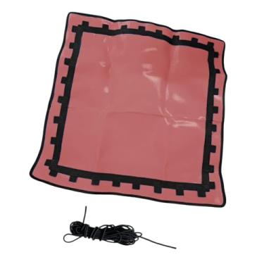 Imagem de Vaveren Trampoline Repoline Replacement Rebituting Rebituter Mat encaixa a moldura de 2,8 pés com almofada de pano de corda elástica para lazer, Azul