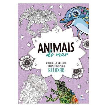 Imagem de Animais Do Mar - Livro De Colorir E Relaxar Mandalas