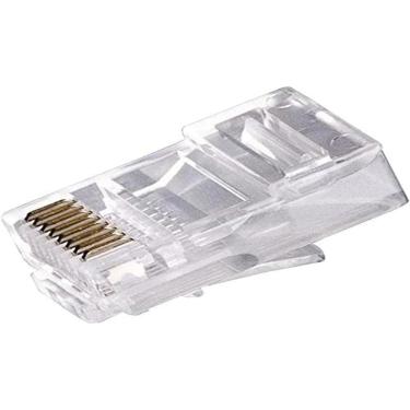 Imagem de Conector RJ45 Macho CAT5E Pacote c/ 50 Intelbras