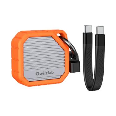 Imagem de Qwiizlab Gabinete externo robusto M.2 2230 SSD NVMe, adaptador USB tipo C de 10 Gbps PCIe UASP, serve para chave M e chave B+M, dedicado ao tamanho 2230
