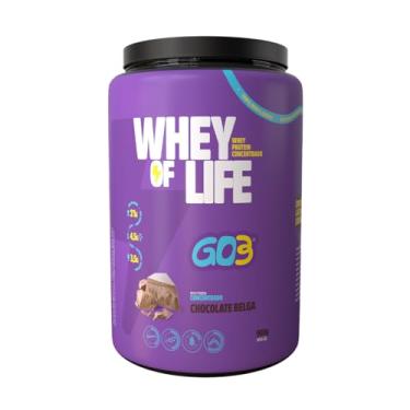 Imagem de GO3 - WHEY PROTEIN CONCENTRADO GO3 - POTE 900G -