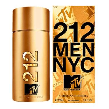 Imagem de Carolina Herrera 212 Men Nyc Mtv Eau De Toilette - Perfume Masculino 100ml