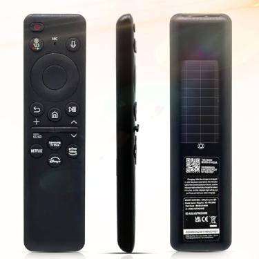 Imagem de Controle remoto de voz solar BN59-01455A, com célula solar recarregável por Bluetooth, compatível com Samsung Smart TV QLED séries S95C, LS03D, QN50, QN55, QN60, QN65, QN70, QN80, QN85, QN90 ETC