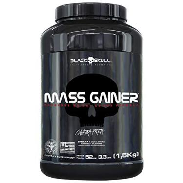 Imagem de Mass Gainer (1,5Kg) - Sabor Banana, Black Skull