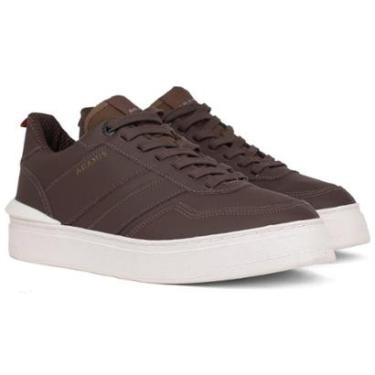 Imagem de Tênis Masculino Aramis Casual Legacy Rise Couro Legítimo Premium Conforto 218 Cor:;Tamanho:43-Masculino