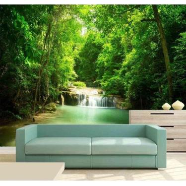 Imagem de Papel de Parede - Paisagens Cachoeira 3D 3,75M² na 089 - Voce Decorand