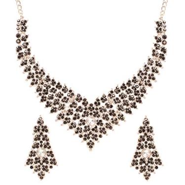 Imagem de Colar feminino de joia para noite de casamento com o Glamour Grand da Hollywood Touchstone