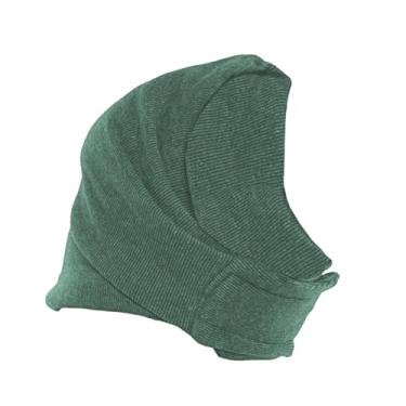 Imagem de IEUDNS Protetor de orelhas para cachorro com capuz, abafador de orelhas, protetor de orelhas ajustável para animais de estimação, ideal para banho e, Verde