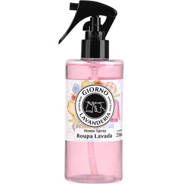 Imagem de Sprays de Ambiente com Perfume (Aromatizador de Ambientes), Roupa Lavada, Giorno Lavanderia, 250 ml, Rosa