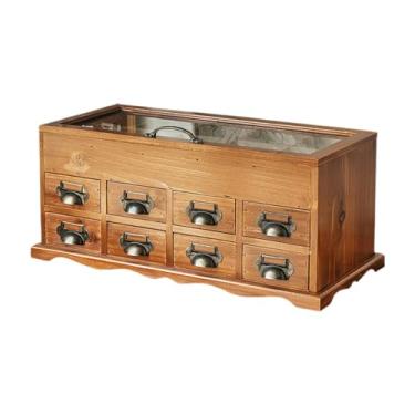 Imagem de Llazsybz Caixa de Gaveta para Armazenamento de Artesanato de Mesa para Notas Adesivas, Linhas de Costura, Marcadores