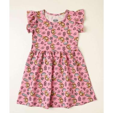 Imagem de Vestido Infantil Patrulha Canina Nickelodeon Tam 1 a 3-05256, Rosa, 1