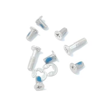 Imagem de HSSDTECH Parafusos de substituição da tampa da base inferior inferior para DELL Inspiron 5400 2 em 1 P126G002, Inspiron 5406 2 em 1 P126G004 Parafusos inferiores da caixa